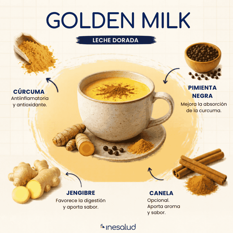 ingredientes golden milk