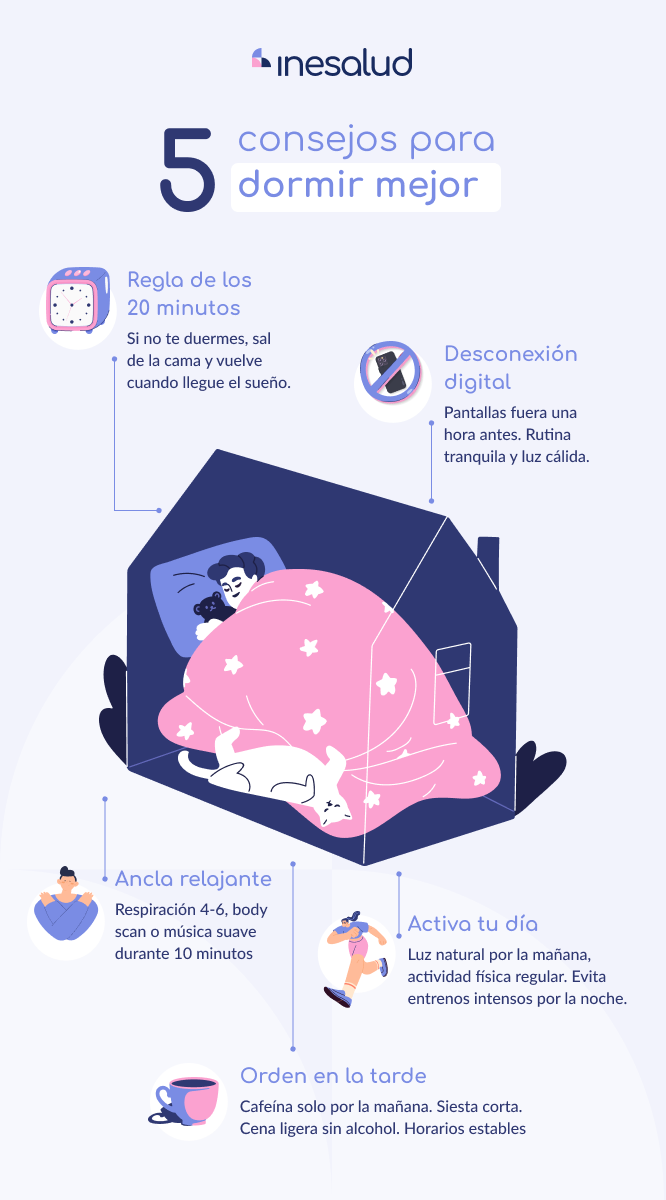 Tips para dormir mejor