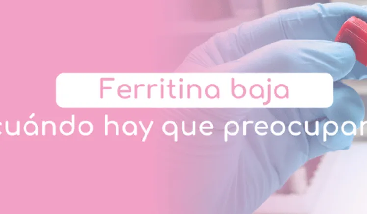 ferritina baja